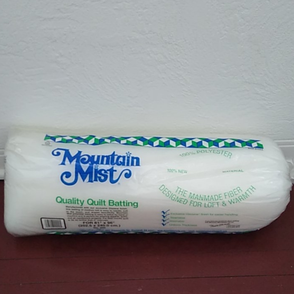 Full/double poly medium loft quilt/craft batting
